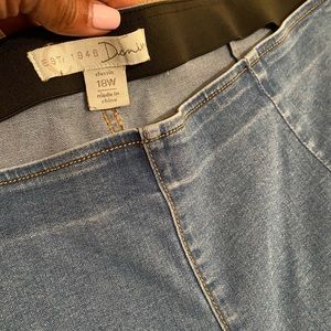 Denim Flare Leg Jeans